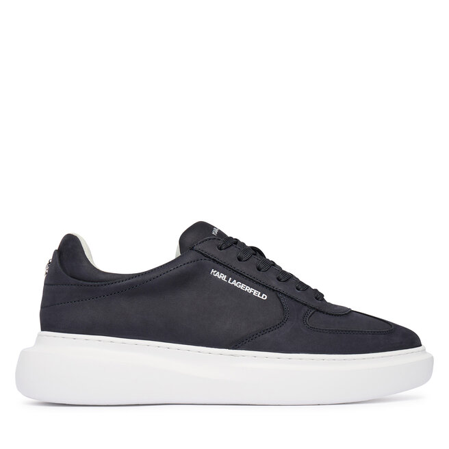 Sneakersy KARL LAGERFELD Kore KL56527 Granatowy