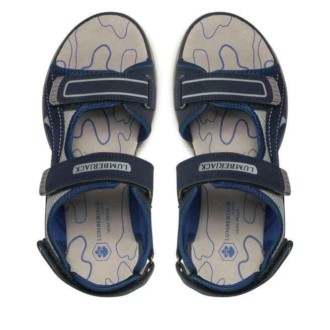 Lumberjack Sandali Lumberjack Levi SB07606-023 S Navy Blue/Grey M0049