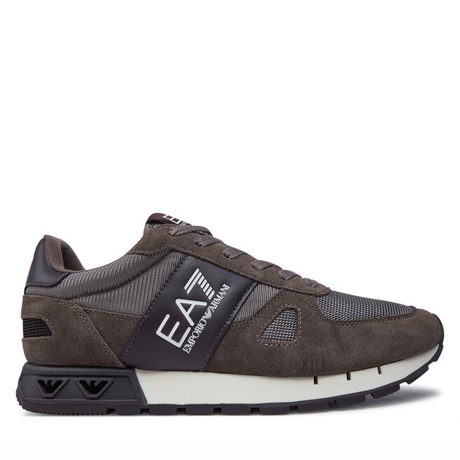 Sneakersy EA7 Emporio Armani X8X151 XK354 - Brązowy