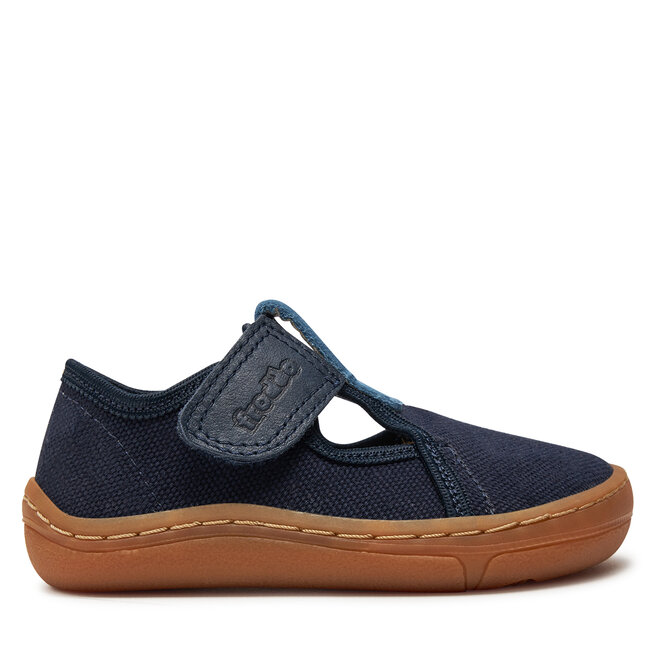 Tenisówki Froddo Barefoot Canvas T - M Granatowy