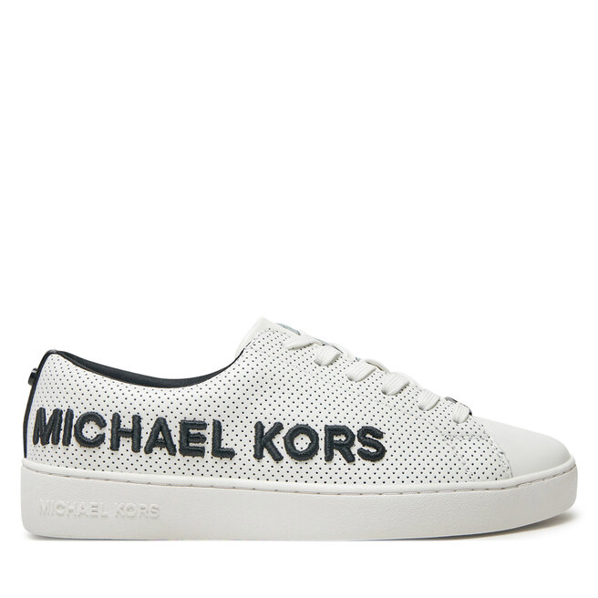 Sneakersy MICHAEL Michael Kors Keaton Lace Up - Biały