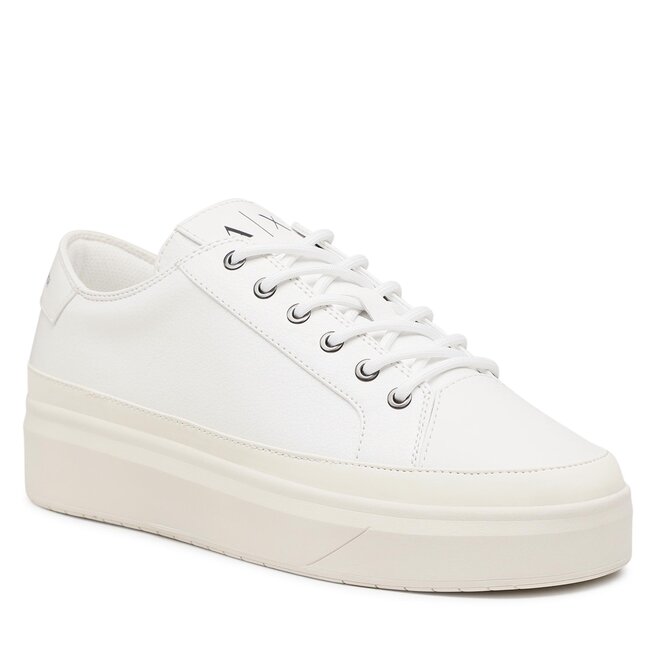 Sneakers Armani Exchange XUX155 XV619 S068 Op Wht/Off Wht/Op Wht Armani imagine noua gjx.ro