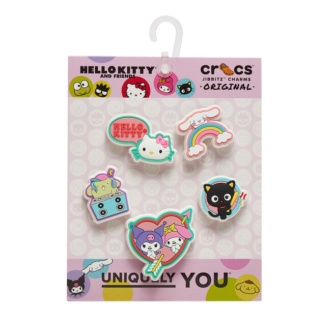 Ozdoba do butów Crocs Hello Kitty 5 Pack - Kolorowy