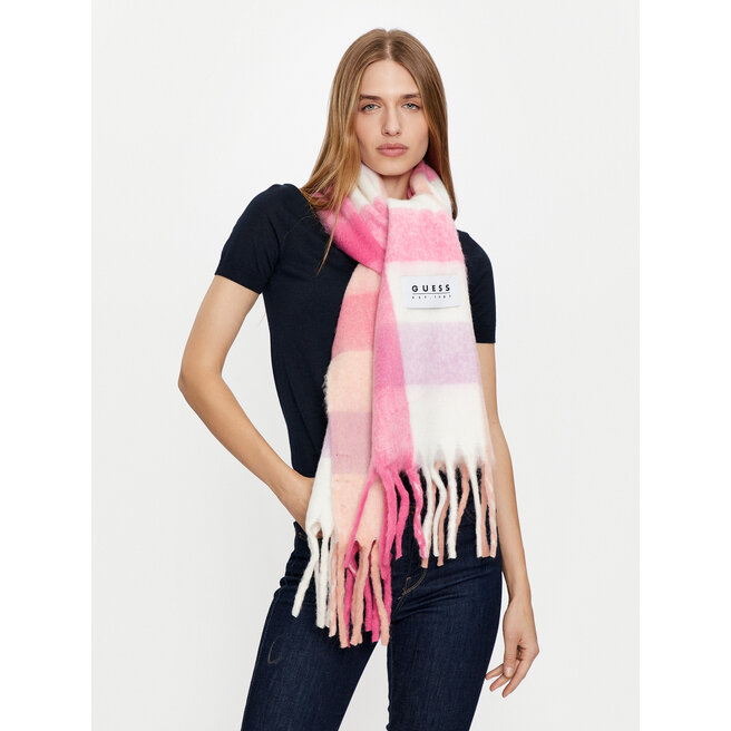 Szalik Guess AW5221 - Różowy