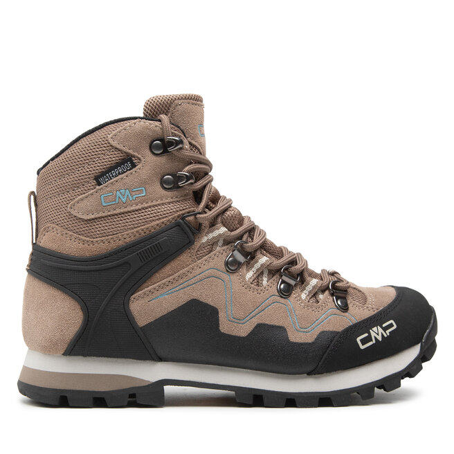 Trekkingi CMP Athunis Mid Wmn Trekking Shoe Wp - Beżowy