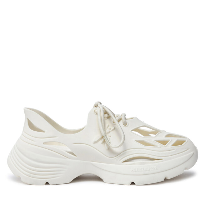 Sneakersy Patrizia Pepe - Écru