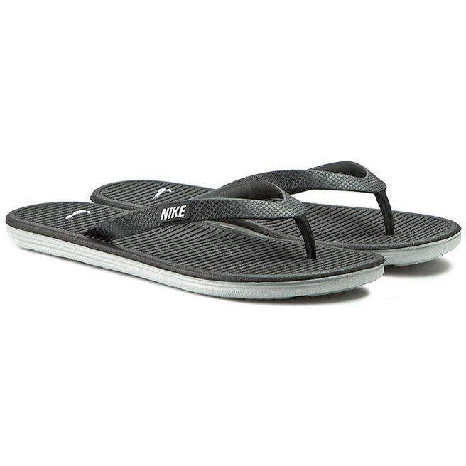 Nike Solarsoft Thong 2 488160 014 Black/White/Base Grey | zapatos.es