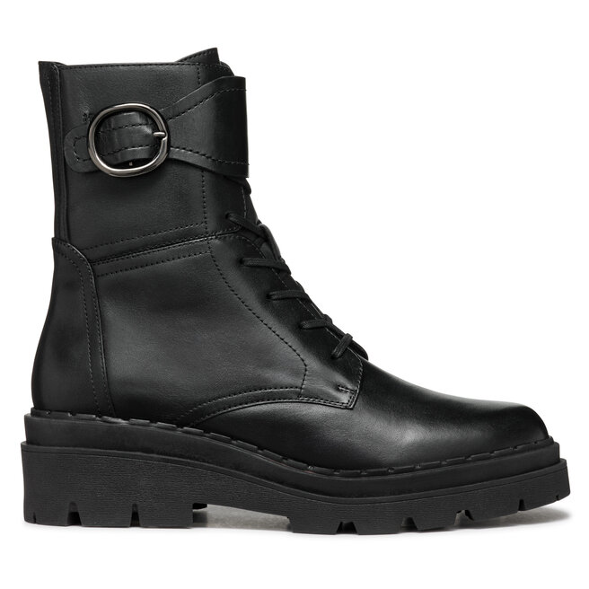 Botki Geox D Felleny D46XEB 00043 - Czarny
