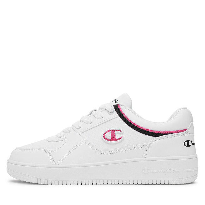 Champion Sneakersy Champion Rebound Low Low Cut Shoe S11469-WW015 Wht/Nbk/Fucsia
