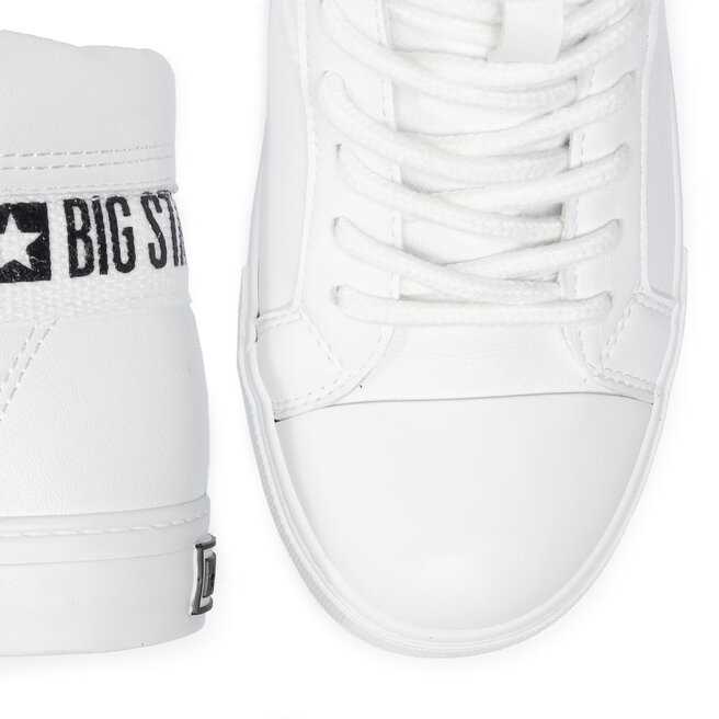 Big Star Shoes Tygskor Big Star Shoes EE274356 White