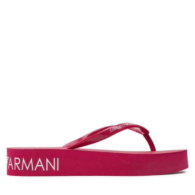 Klapki Emporio Armani XVQS07 XN118 - Różowy