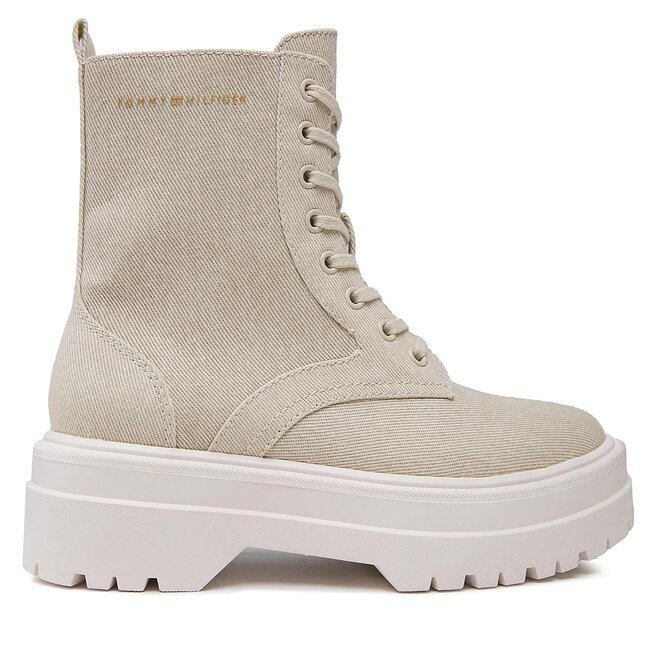 Trapery Tommy Hilfiger Feminine Essential Canvas - Beżowy