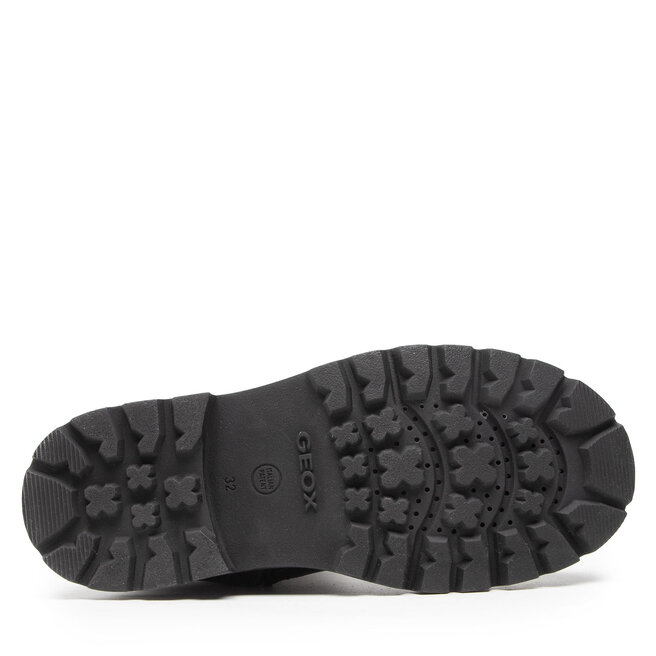 Geox Kozačky Geox J Shaylax G. Wpf B J16EYB 00043 C9999 S Black