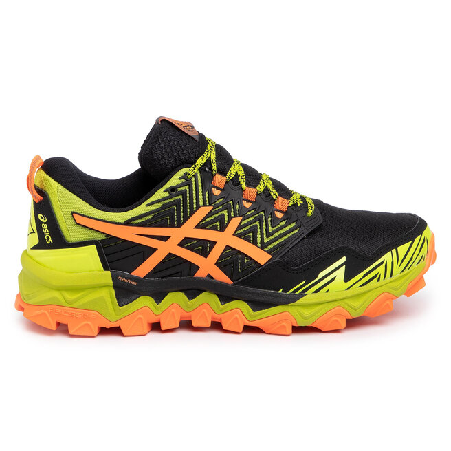 Pantofi Asics Gel FujiTrabuco 1011A668 Neon Lime Shocking Orange