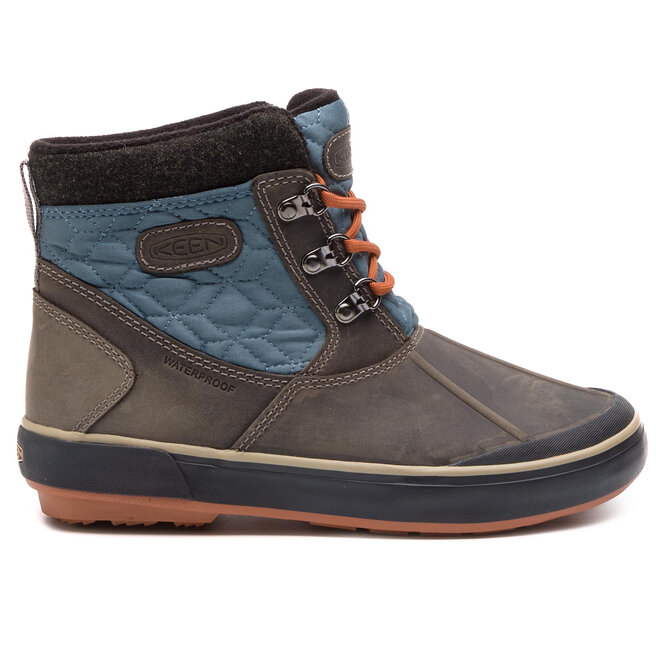 Schneeschuhe Keen Elsa II Ankle Quilted Wp 1019637 Steel Grey Dark