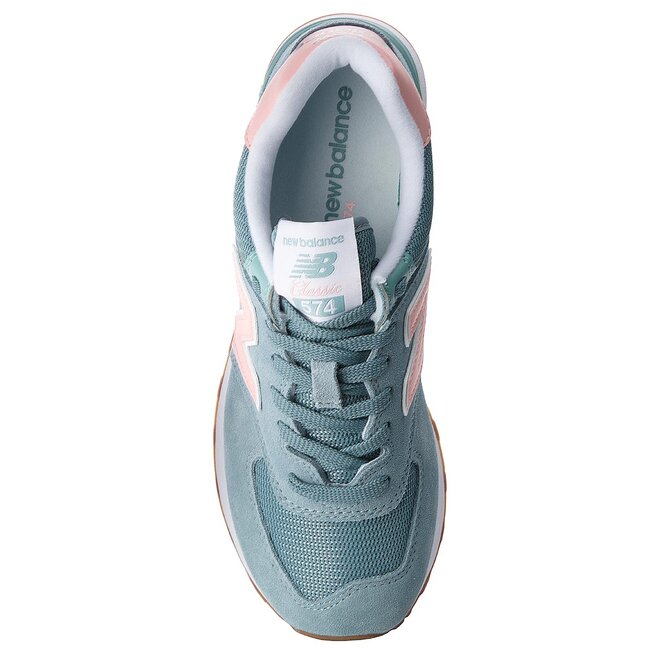 Sneakers New Balance WL574FLB Bleu chaussures