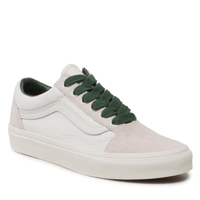 Sneakers aus Stoff Vans Old Skool VN0007NTWGR1 White Green