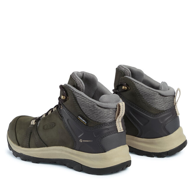 Keen Bakancs Keen Terradora II Leather Mid Wp 1023730 Magnet/Plaza Taupe