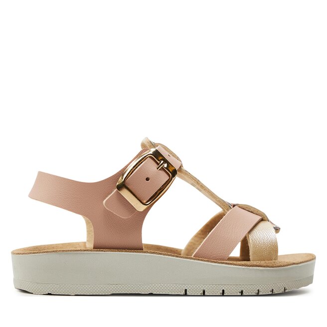 Sandały Geox J Sandal Costarei Gi J45EAG 05404 - M Różowy