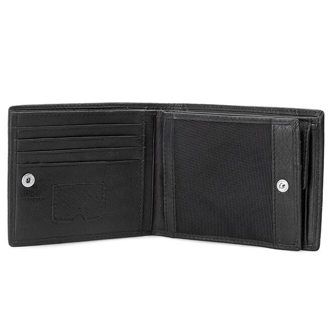 Strellson Голям мъжки портфейл Strellson Billfold H8 4010001301 Black 900