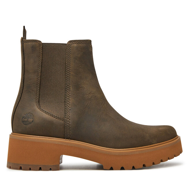 Botki Timberland Carnaby Cool Mid Chelsea Boot - Brązowy