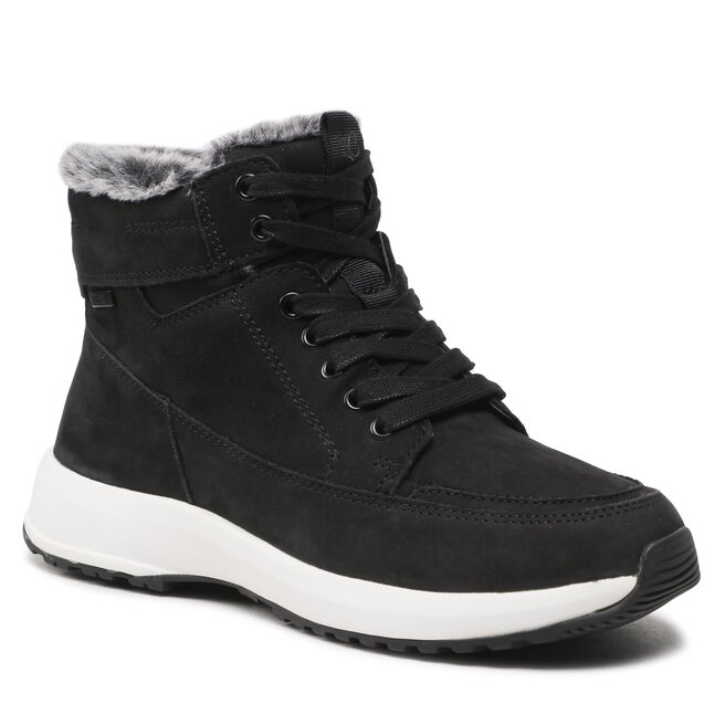 Botine Caprice 9-26210-29 Black Nubuc 008