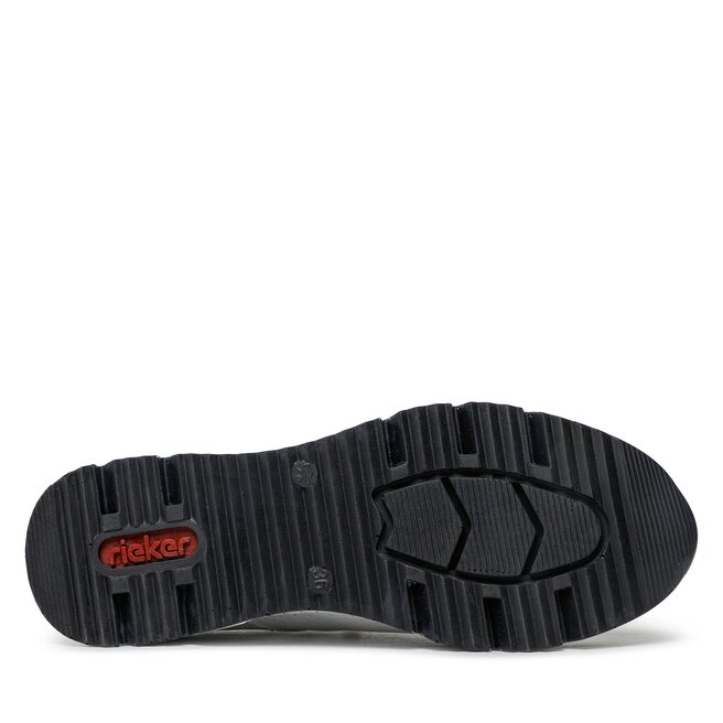 Rieker Sneakersy Rieker N6359-80 Weiss
