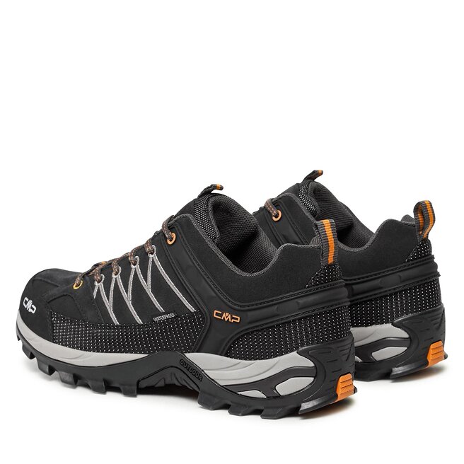 Cmp, Rigel Low Trekking Shoes Wp, Textil-Wanderschuh in schwarz für Herren