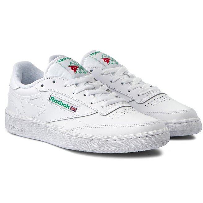 Reebok Обувки Reebok Club C 85 AR0456 White/Green