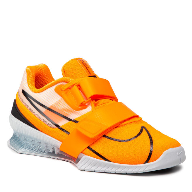 Pantofi Nike Romaleos 4 CD3463 801 Total Orange/Black/White 801 imagine noua 2022
