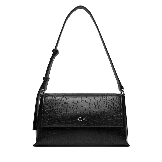 Torebka Calvin Klein Ck Daily Shoulder Bag_Croco - Czarny