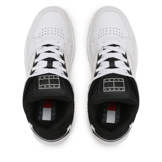 Tommy Jeans Sneakersy Tommy Jeans Skater Tongue EM0EM01158 White YBR