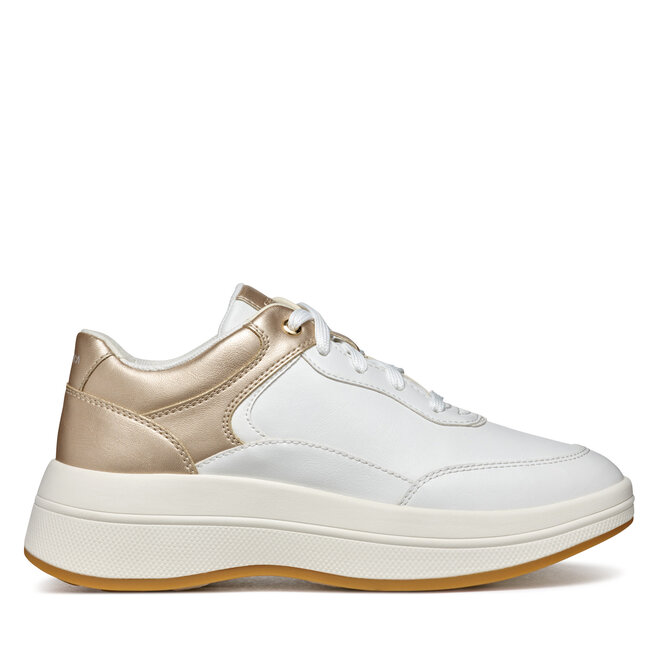 Sneakersy Geox D Spherica Ecub-3 D46WTB 054AJ - Biały