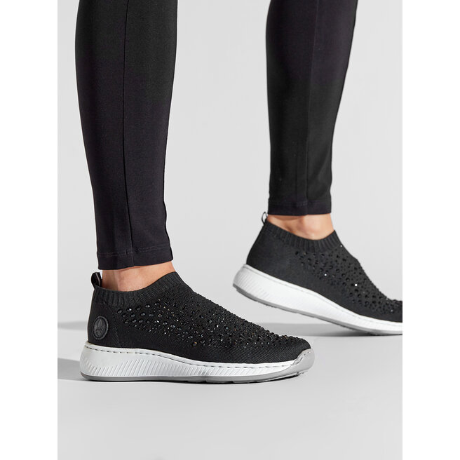 Rieker Zapatillas Rieker N5532-00 Schwarz