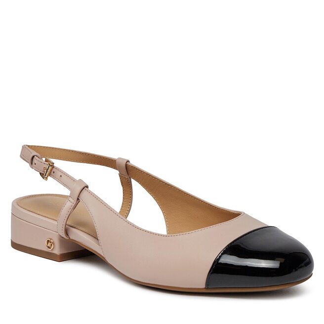 Sandały MICHAEL Michael Kors Perla Flex Sling Flat - Różowy