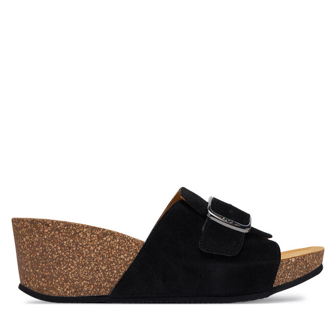 Klapki Scholl Tropica Buckle Med. MF00880 Czarny -