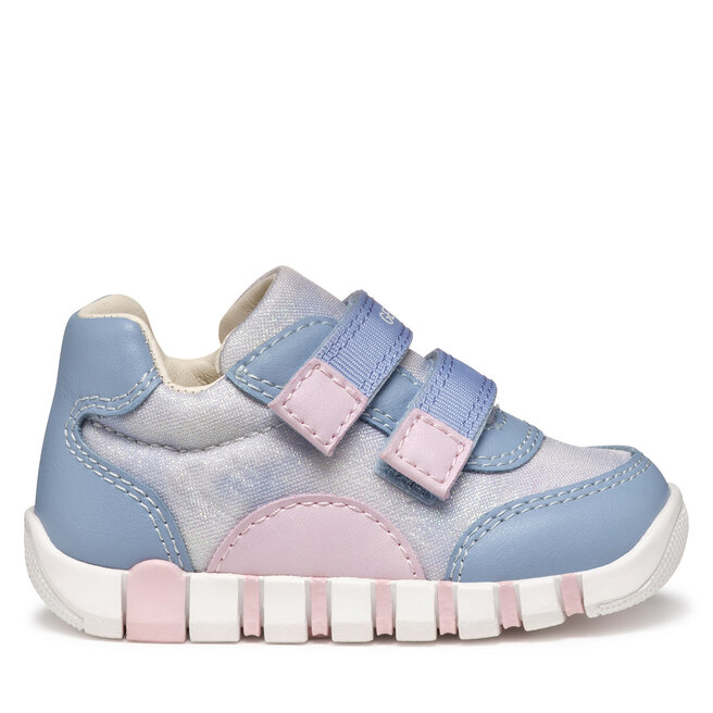 Sneakersy Geox B Iupidoo B3558A 0AS54 - Błękitny