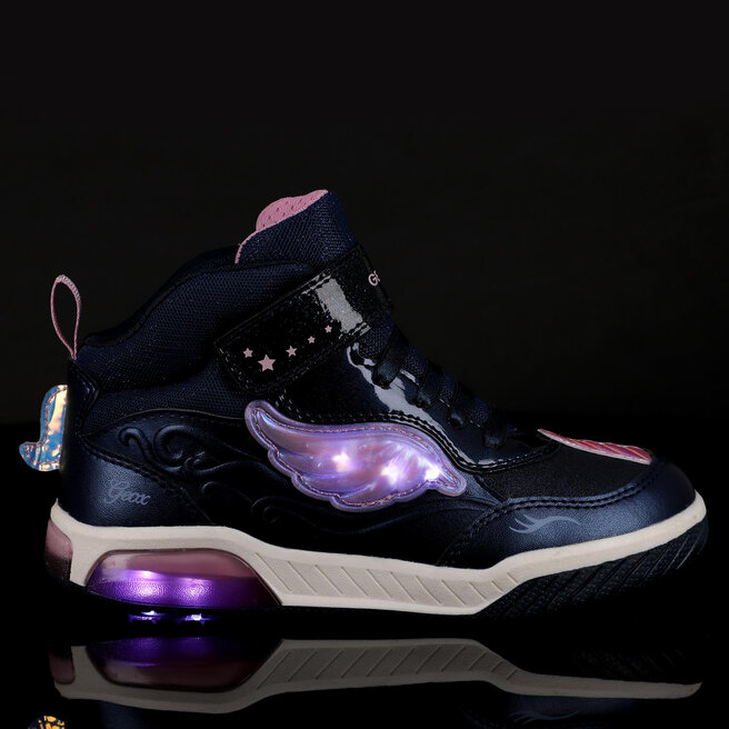 Geox Sneakersy Geox J Inek G. A J26ASA 0NFEW C0694 D Navy/Pink