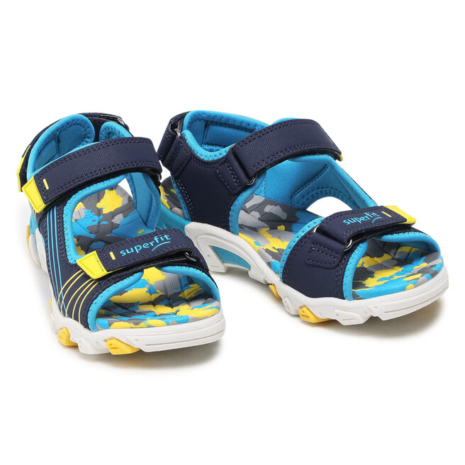 Superfit Szandál Superfit 1-600100-8000 S Blau/Gelb