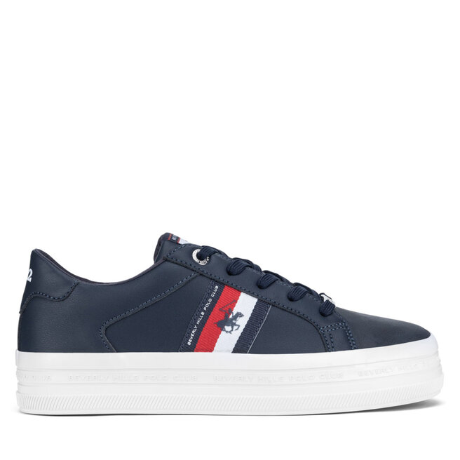 Sneakersy Beverly Hills Polo Club - Granatowy