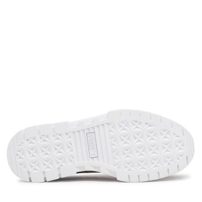 Puma Pantofi Puma Mayze Wild Jr 385696 05 Puma White/Desert Clay