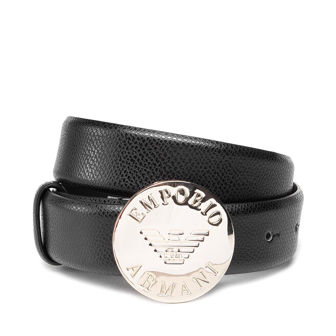 Cintura da donna Emporio Armani Y3I153 YH31A 80001 Nero escarpe