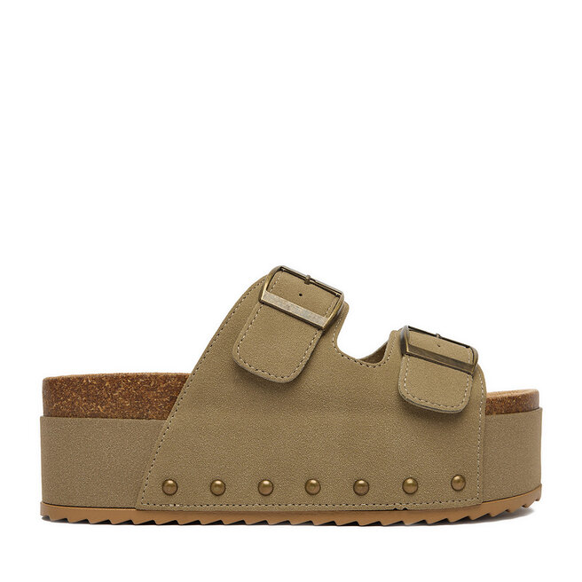 Klapki DeeZee CEO-WS069 Beżowy -