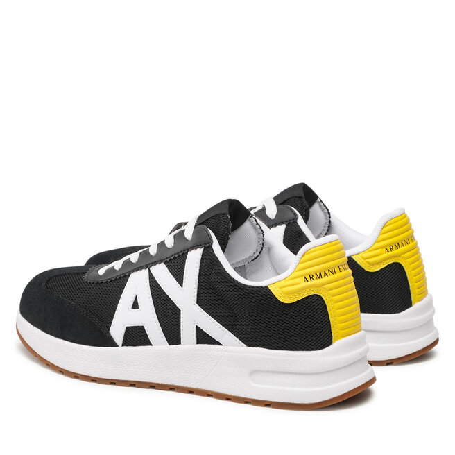 Armani Exchange Sneakers Armani Exchange XUX071 XV527 K673 Black/Op.Wht/Yellow