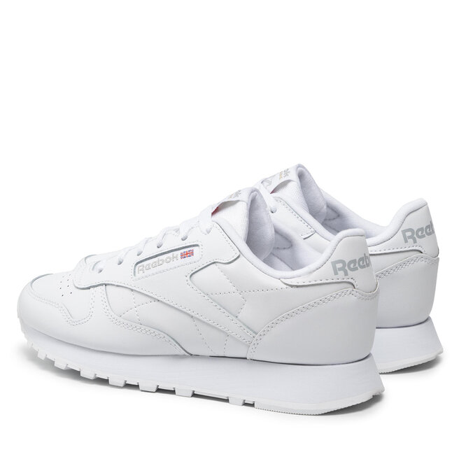 Reebok Pantofi Reebok Cl Lthr GZ6097 Ftwwht/Ftwwht/Ftwwht