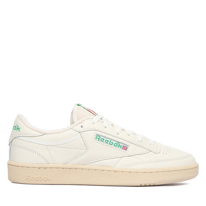 Sneakersy Reebok SS-CLUB C 85 VINTAGE 100000317 Kremowy - męskie