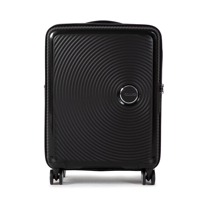 Walizka kabinowa American Tourister Soundbox - Czarny