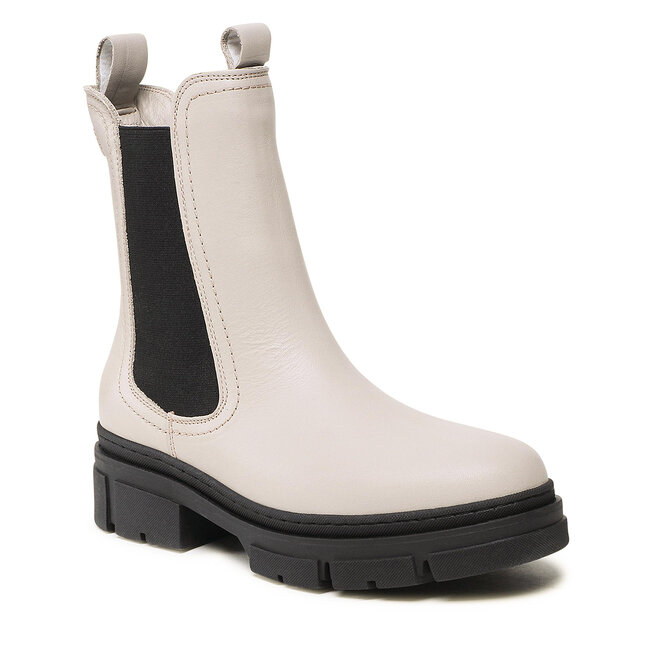 Ghete Jodhpur Tamaris 1-25901-29 Grey Leather 202