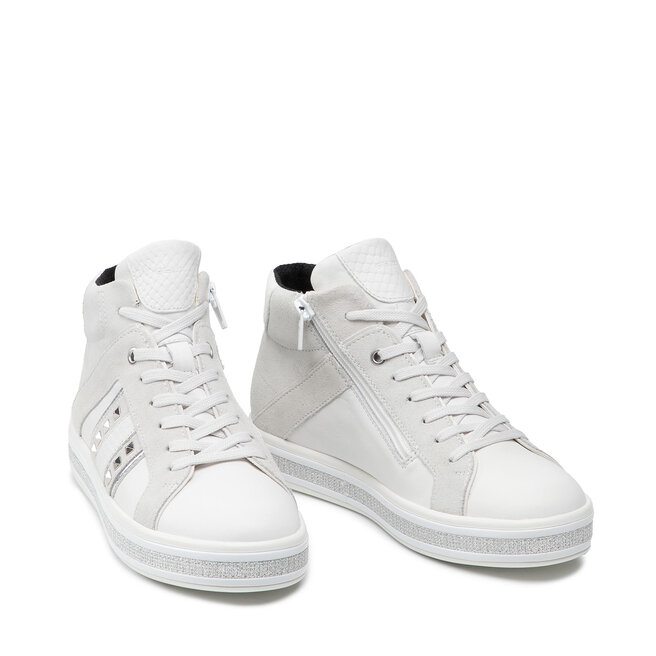 Geox Sneakers Geox D Leelu' B D16FFB 08522 C1352 White/Off White