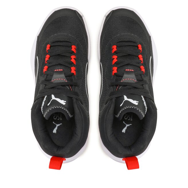 Puma Chaussures Puma Playmaker Jr 387353 01 Jet Black/Blackc/White/Red